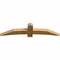 Ekena Millwork Bellingham Rough Sawn Timber Gable Bracket, Western Red Cedar, 72"W x 18"H x 4"D x 6"F, 6/12 Pitch GBW072X18X0406BEL00RWR - alternate 3